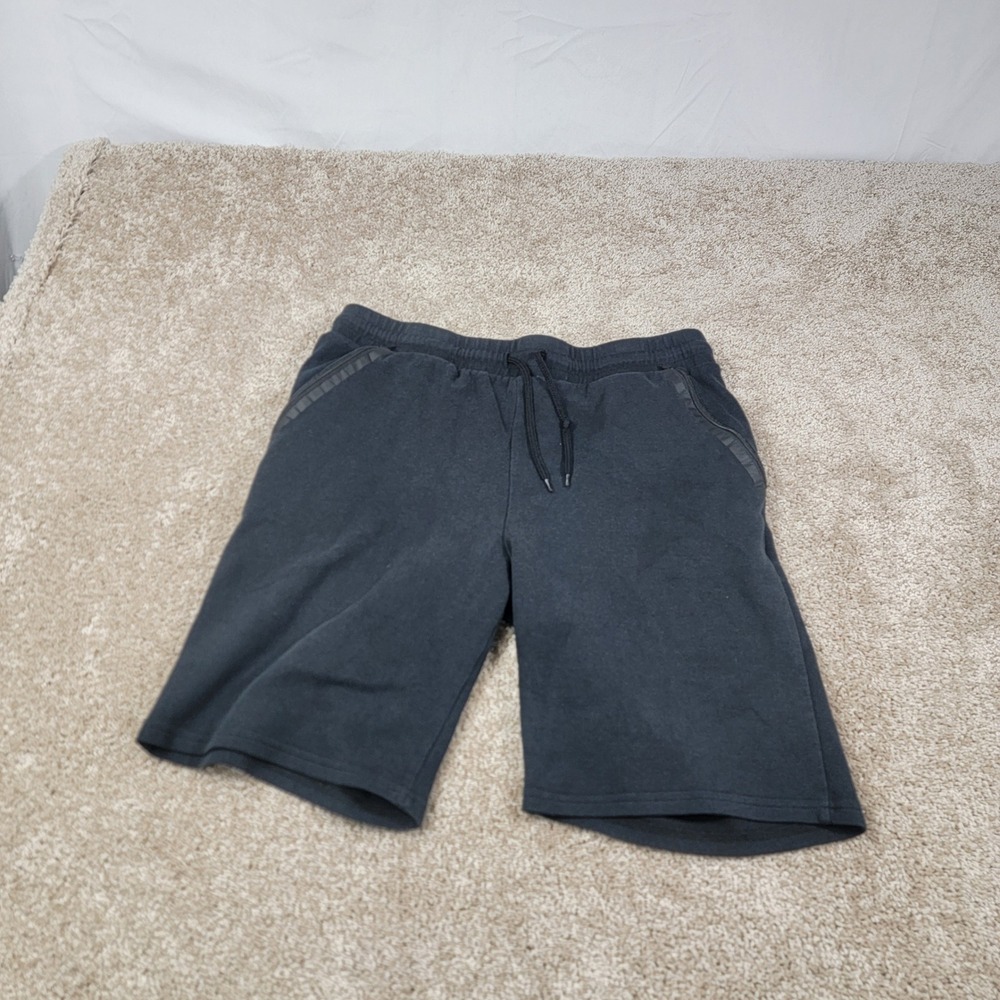 Hollywood Jean Jogger‎ Shorts Drawstring Pockets Casual Black XL